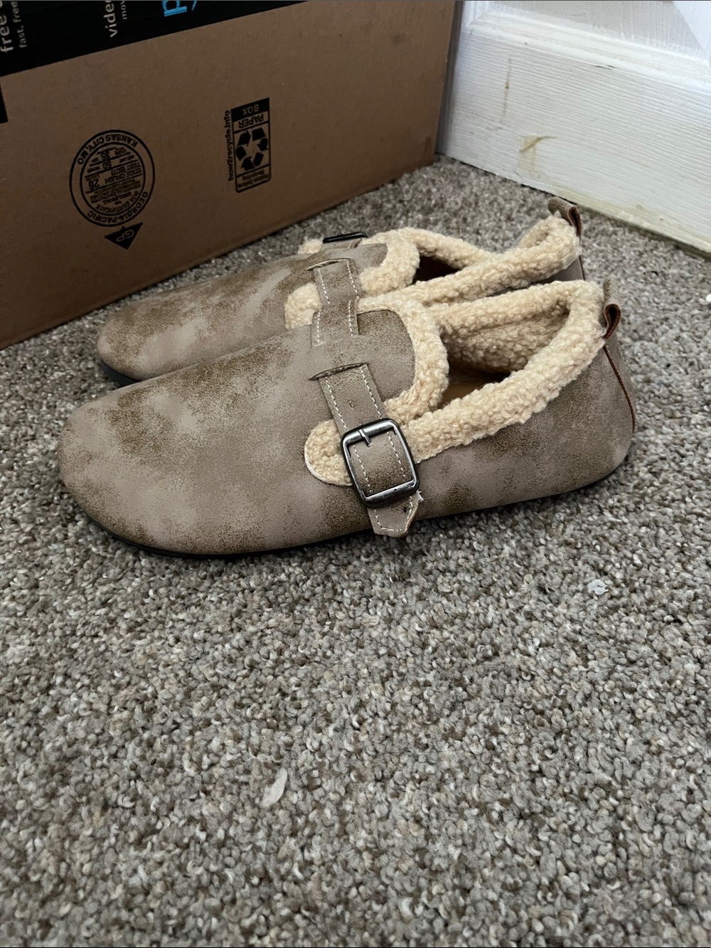 Women’s faux suede shoes